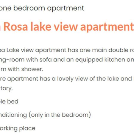 Miralago Apartments Villa Rosa Lake View Белладжо Экстерьер фото